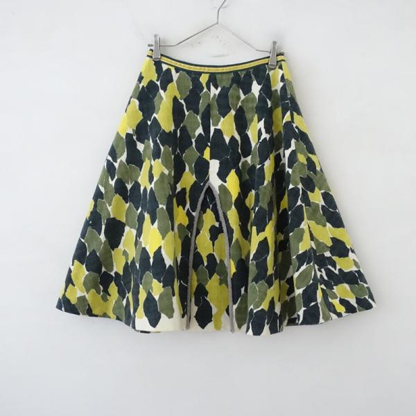 mina perhonen（ミナペルホネン） *trees ウールプリントフレア