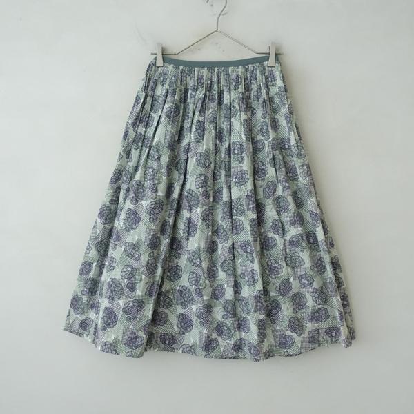 mina perhonen 　ミナペルホネン　flower drop　スカート mina perhonen（ミナペルホネン） 【美品】ミナペルホネン *picnic
