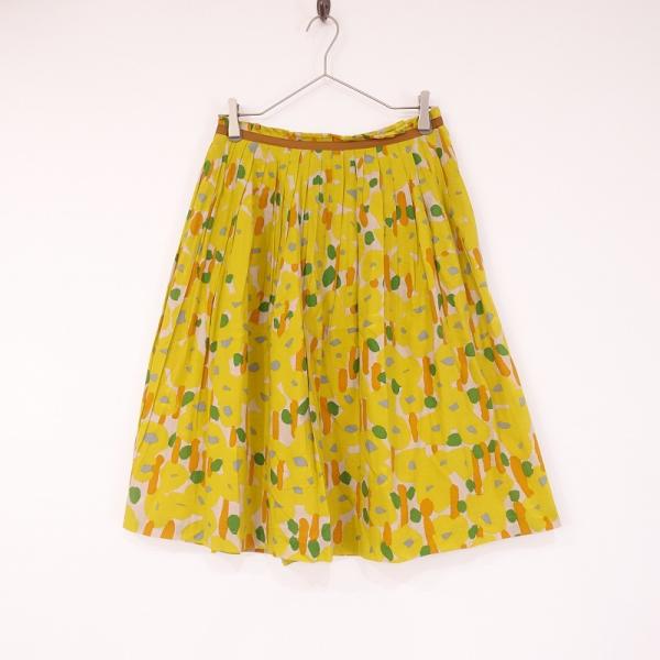 (新品)ミナペルホネンスカート twin flower ヨーク切り替えスカート - minä perhonen