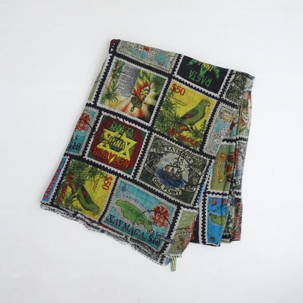 Faliero Sarti（ファリエロサルティ） *総柄ストール*ショール薄手大判