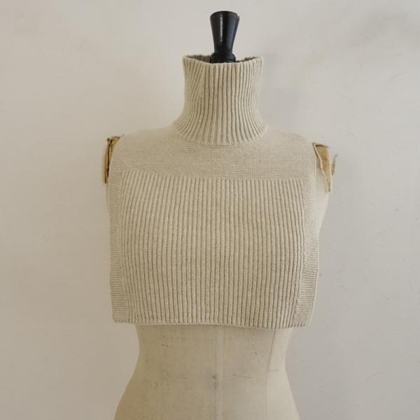 KURASHI & Trips PUBLISHING*ウール混のタートルネックウォーマー