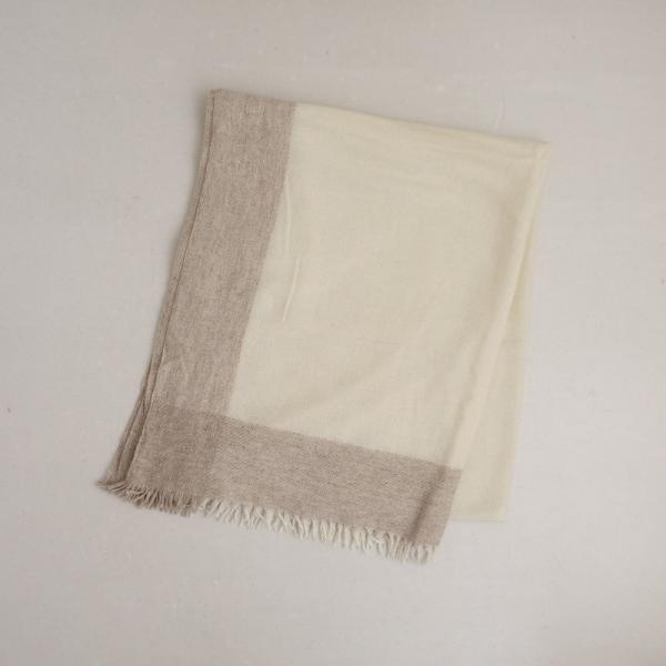 【新品未使用】NATURAL BASIC ナチュラルベーシックカシミヤ100% Natural Basic カシミヤ100%マフラー タグ付き - メルカリ