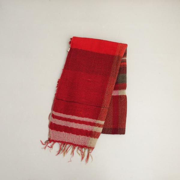 美品　タマキニイメ　tamaki niime ルーツショール　ミドル　ウール tamaki niime タマキニイメ *roots shawl MIDDLEウール混 ルーツ