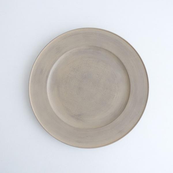 美品】富井貴志 *白漆リム皿 27cm*プレート大皿お皿木製食器作家