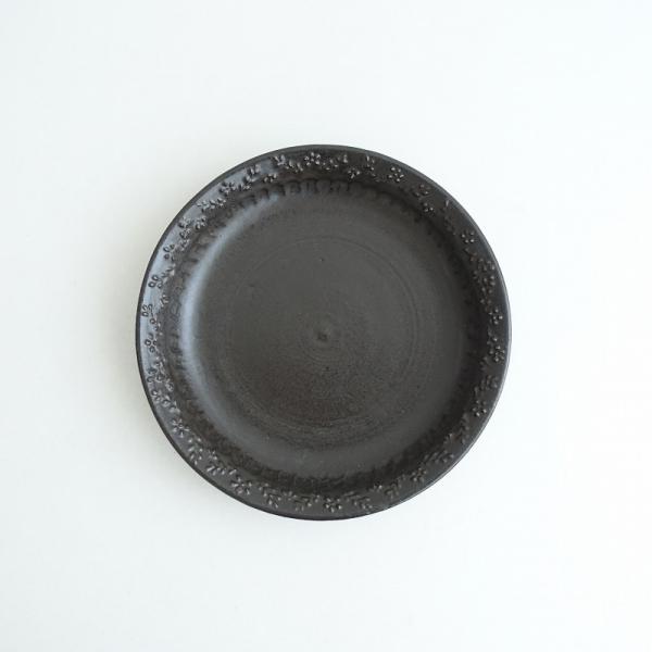 美品】和田 由記子 *イッチン ディーププレート20cm*お皿器うつわ花