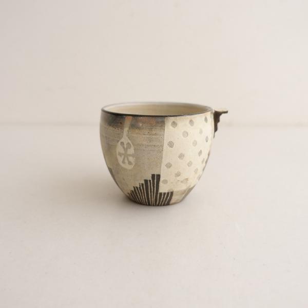 ウエダキヨアキ KIYOAKI UEDA *デザインカップ*絵付けマグカップコップ