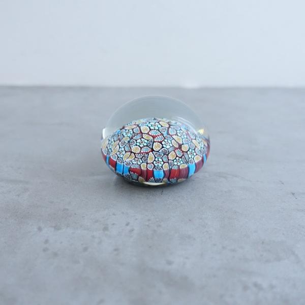 Millefiori ミルフィオリ *ムラーノガラス ペーパーウェイト