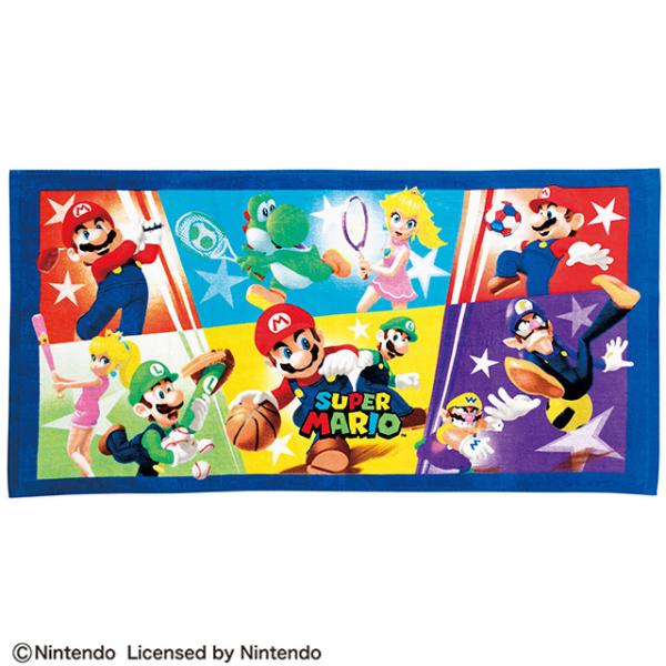 スーパーマリオ バスタオルの人気商品 通販 価格比較 価格 Com