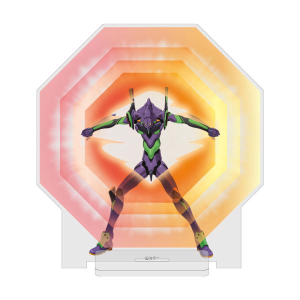 新世紀エヴァンゲリオン EVANGELION 初号機 A.T.フィールド アクリルスタンド 新品 送料無料