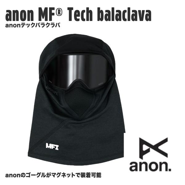 anon 【anon.】Anon MFI テックバラクラバ アノンフェイスマスク MFI