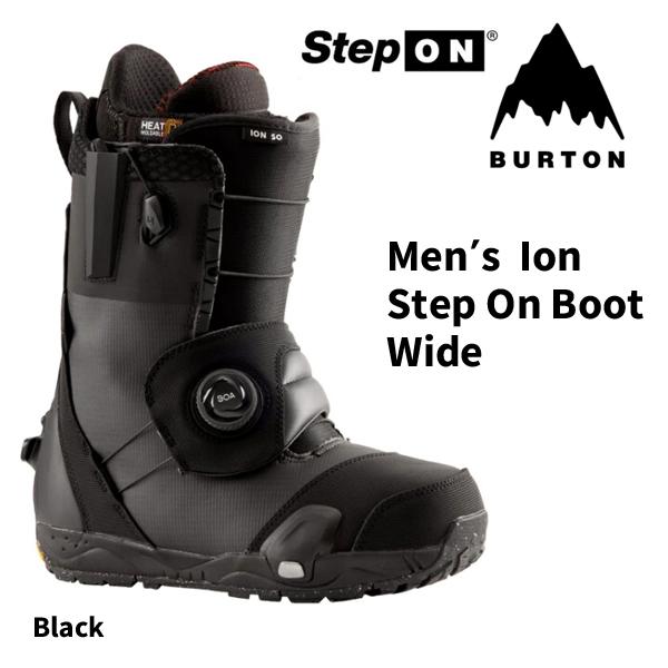 メンズ Burton アイオン Step On® ワイド スノーボードブーツ 24-25 【 BURTON 】 バートン MEN′S ION STEP ON BOOT WIDE