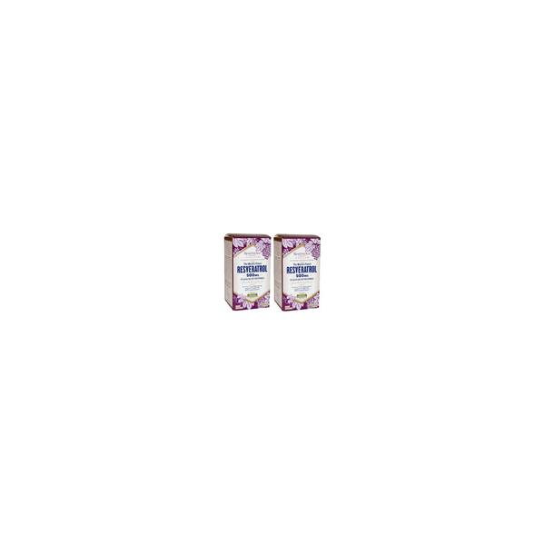 【並行輸入品】お得２個セット！リザーブエイジ オーガニックス レスベラトロール 　Reserveage Resveratrol（500