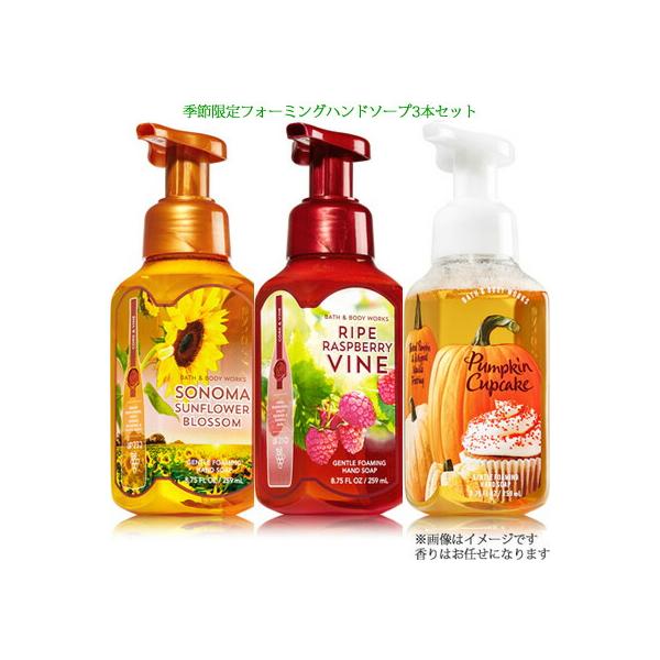 並行輸入品】【お楽しみセット】3本☆フォーミングハンドソープ 季節