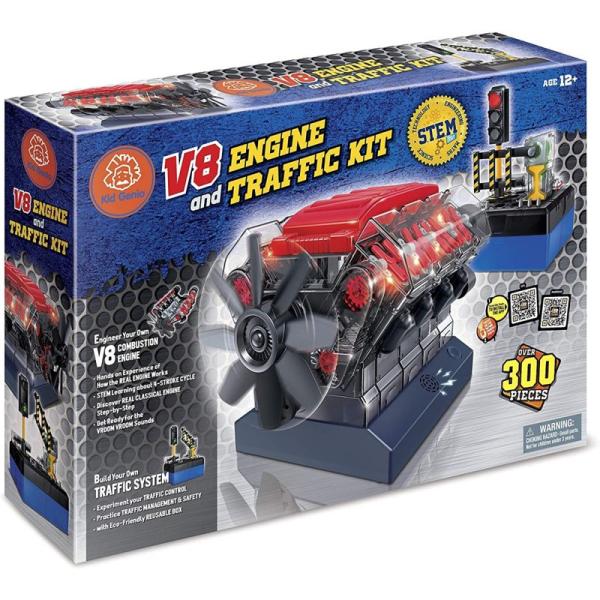 レベル　1/4 V8エンジンスケルトン　未使用新品 ステムネックス V8 モデル エンジン | Costco Japan