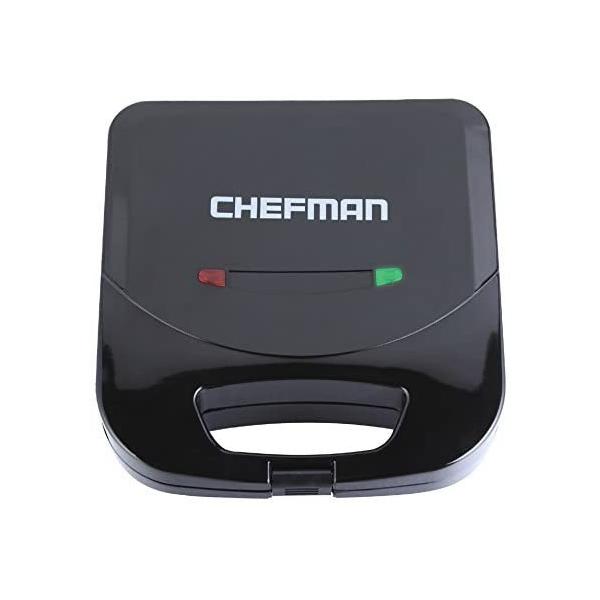 並行輸入品】シェフマン 電気グリル Chefman パニーニ ホットサンド