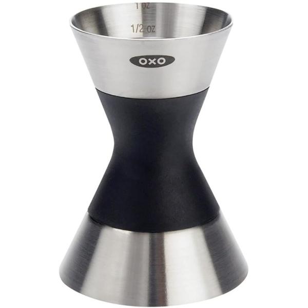 【並行輸入品】オクソー ステンレススチール ダブルジガー OXO カクテル メジャーカップ