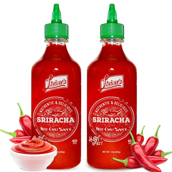 Lieber&apos;s Sriracha Hot Chili Sauce スリラチャホットチリソース 1l...