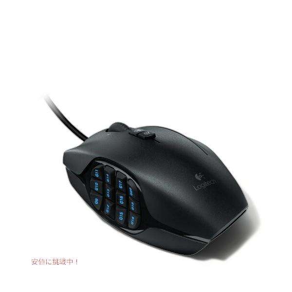 ロジテック 【並行輸入品】Logitech G600 MMO Gaming Mouse, Black