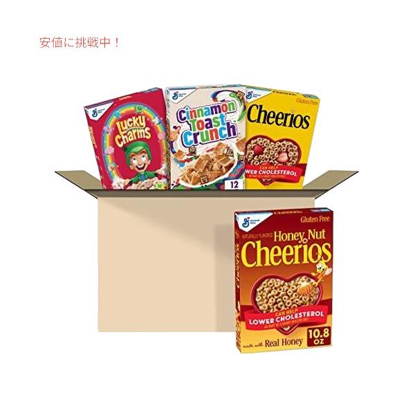 並行輸入品】ゼネラルミルズ 朝食用シリアルバラエティパック