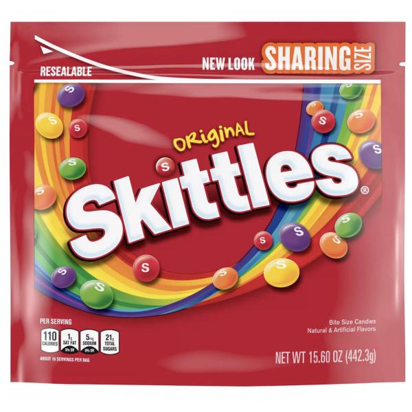 Skittles Original Candy Sharing Size / スキトルズ フルーツキャンディー オリジナメタストア ヤフー店 がお届け
