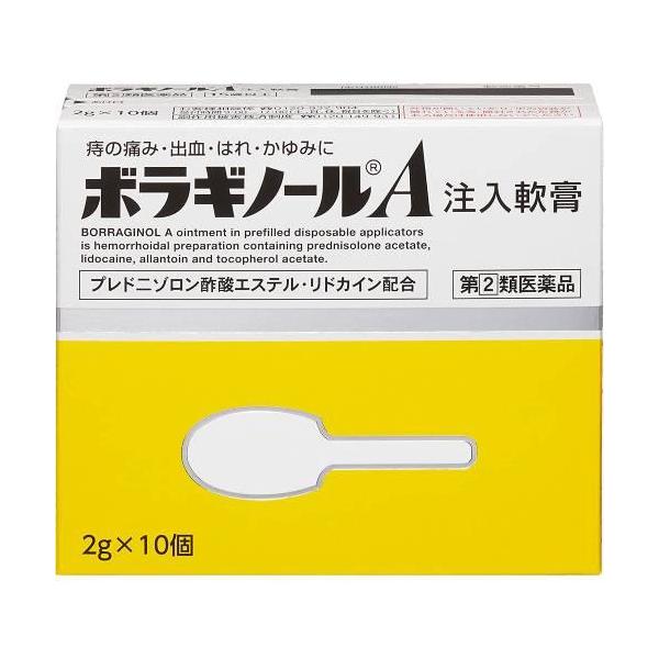 ボラギノールA注入軟膏 2g×10個入 第(2)類医薬品