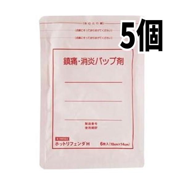 【5個セット】タカミツ ホットリフェンダa 6枚入 タカミツ 第3類医薬品 メール便送料無料 [o]