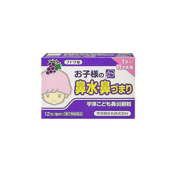 【第2類医薬品】宇津こども鼻炎顆粒 12包