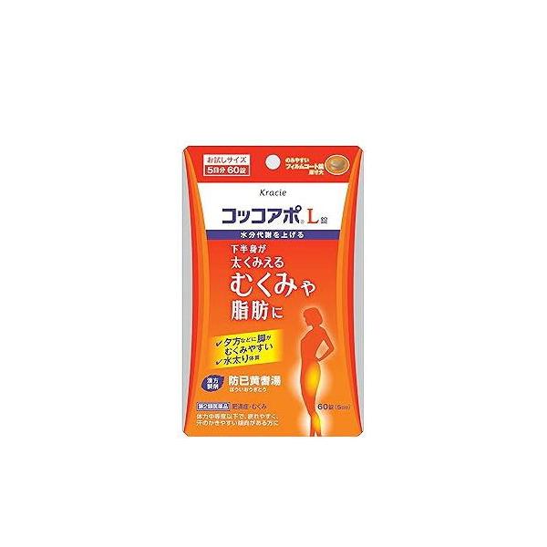 「コッコアポＬ錠」は，漢方の古典といわれる中国の医書「金匱要略（キンキヨウリャク）」に収載されている「防已黄耆湯（ボウイオウギトウ）」という薬方です。効能・効果  体力中等度以下で，疲れやすく，汗のかきやすい傾向があるものの次の諸症：肥満に...