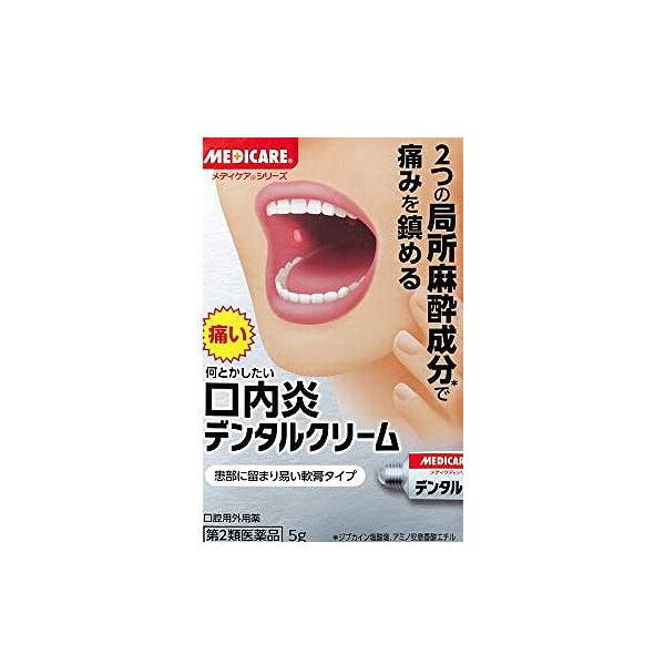 【第2類医薬品】メディケアデンタルクリーム 5g