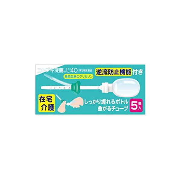 効能・効果 便秘効能関連注意 用法・用量 12歳以上1回1個（40g）を直腸内に注入します。それで効果のみられない場合には、さらに同量をもう一度注入してください。
