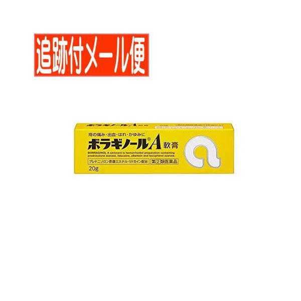 【メール便送料無料】【第(2)類医薬品】ボラギノールＡ軟膏　20g