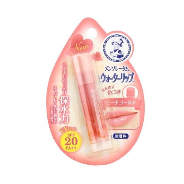 メンソレータム　ウォーターリップ　ピーチゴールド　4.5g