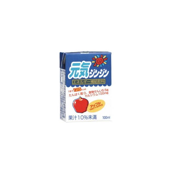 ヘルシーフード株式会社 元気ジンジン アップル 100ml 18個 （発送までに7?10日・キャンセル不可商品） 【北海道・沖縄は別途送料必要】