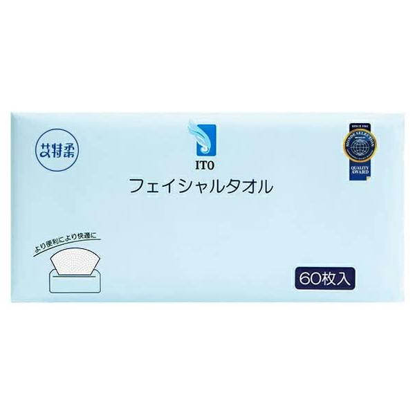ITO フェイシャルタオル 60 枚入り