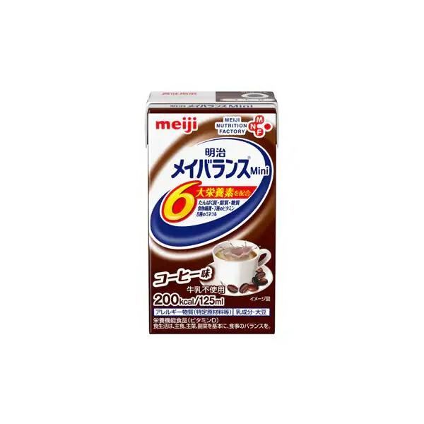 送料無料】株式会社 明治 明治メイバランスMini コーヒー味 125ml×24本