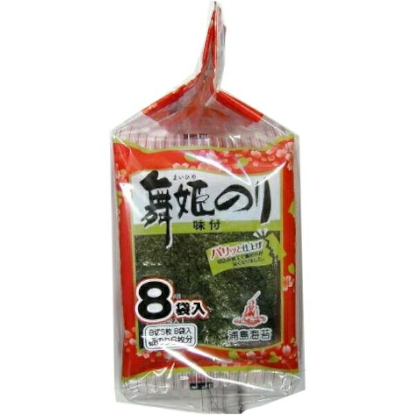 株式会社 日本海水 浦島海苔 舞姫8切6枚 8袋×15個セット