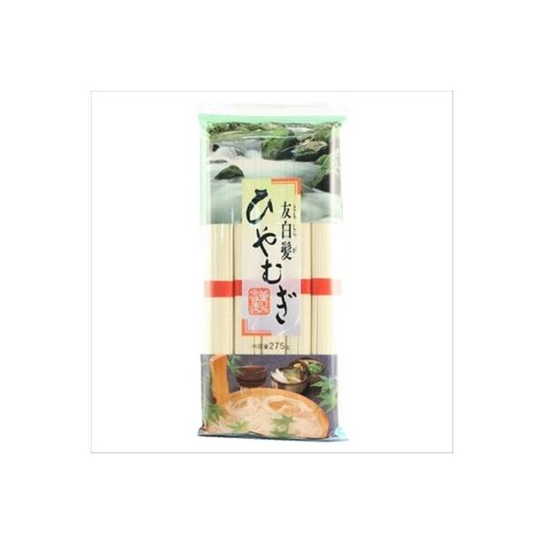 【商品詳細】 良質な小麦粉を使用し、小麦の旨味、風味をそこなうことなく、なめらかでコシのある麺に仕上げました。 お好みの薬味を添え、涼味満点の料理をお楽しみください。 【内容量】 275ｇ 【お召し上がり方】 ・ひやむぎ2束に対し約1Lの沸...
