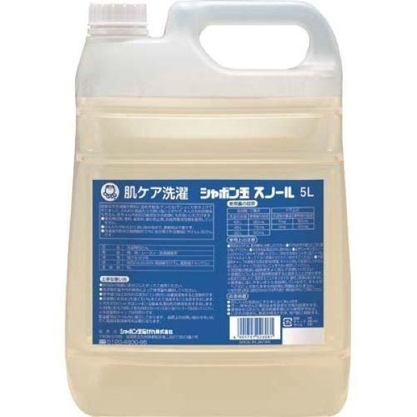 他サイト： 【送料無料】 シャボン玉石けん株式会社 シャボン玉スノール 液体タイプ 5L 【RCP】【△】の商品画像