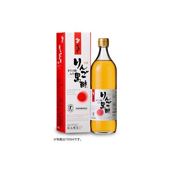 坂元醸造 天寿りんご黒酢 700ml×12本 （特定保健用食品） : ドラッグ