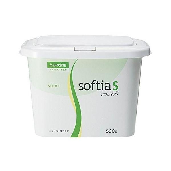 他サイト： ニュートリー株式会社 ソフティアSとろみ食用 蓋つき本体 500gの商品画像