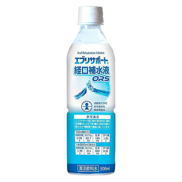 ☆】日本薬剤株式会社 JFエブリサポート 経口補水液ORS 500ml×6本