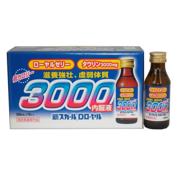 【YP】【100本セット激安】大和合同製薬 滋養強壮・肉体疲労に新スカールD3000 ローヤル100ml×100本【医薬部外品】