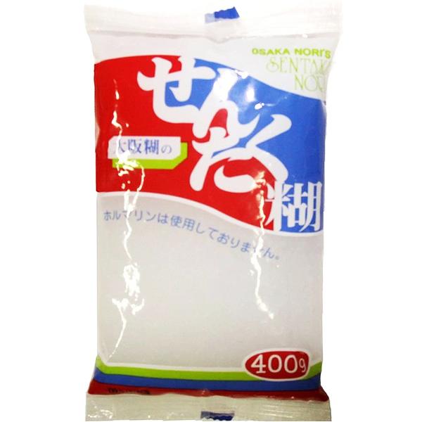 【商品説明】 ＜使い方＞ (1)開封前の糊をよくもんで下さい。 (2)開封し、たらいに糊を搾り出します。 (3)標準使用量を参考に少しずつ水を加えながら 糊を溶かしてください。※2・3・4 (4)脱水した（よく絞った）洗濯物全体を (3)の...