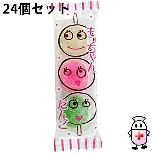 送料無料】共親製菓株式会社 もっちゃんだんご 3個入×24袋セット