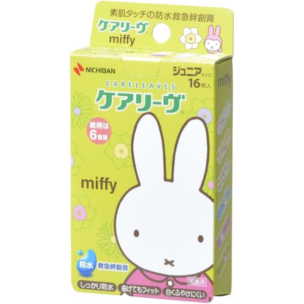 防水タイプジュニアサイズ１６枚入り サイズ：21mm×58mm（パッド部 12mm×22mm） ■ 使用方法 ・ 創傷面にパッド部分をあて、のびない程度に軽く張った状態で、浮き・しわ・隙間ができないように指先を包み込むようにまきつけ、しっか...