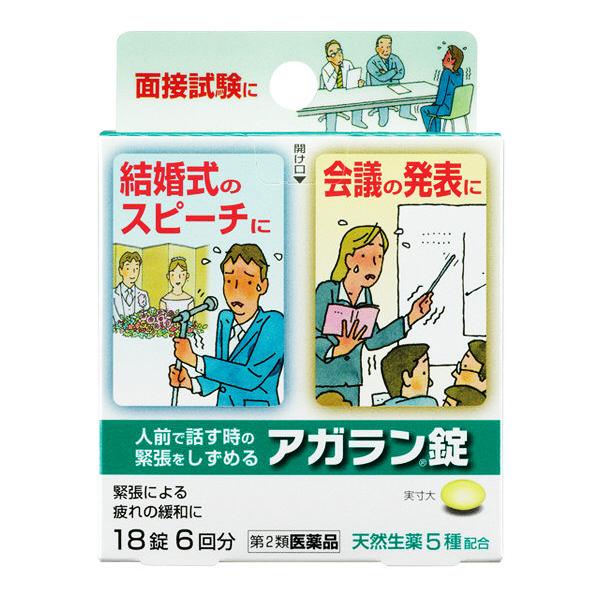 ◆効能・効果 緊張感・興奮感・いらいら感の鎮静，前記に伴う疲労倦怠感・頭重の緩和 ◆用法・用量 成人（15歳以上），1回3錠を1日2回まで服用していただけます。15歳未満は服用しないで下さい。