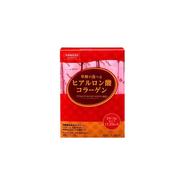 華舞の食べるヒアルロン酸コラーゲン〇華舞の食べるヒアルロン酸コラーゲンに、ヒアルロン酸・プラセンタ・セラミド・ビオチンをプラス配合。〇お好きなお飲み物や料理などに溶かしてご使用ください。〇栄養機能食品（ビオチン）〇ビオチンは、皮膚や粘膜の健...