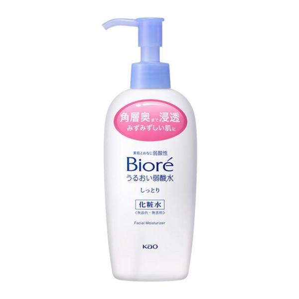 化粧水　ビオレ　うるおい弱酸水　しっとり　本体 200ml 花王