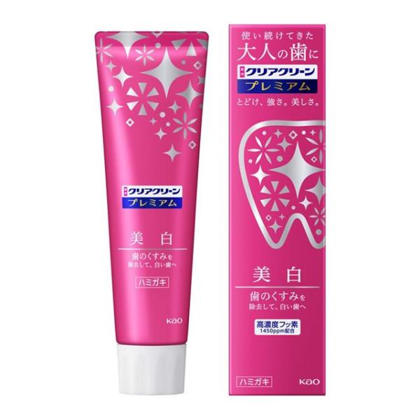 他サイト： クリアクリーン プレミアム 美白  100g   薬用ハミガキ 花王の商品画像