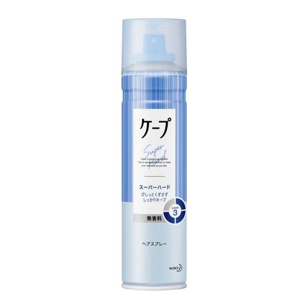 ケープ ヘアスプレー スーパーハード 無香料 ［180g］ 花王 : ドラッグ